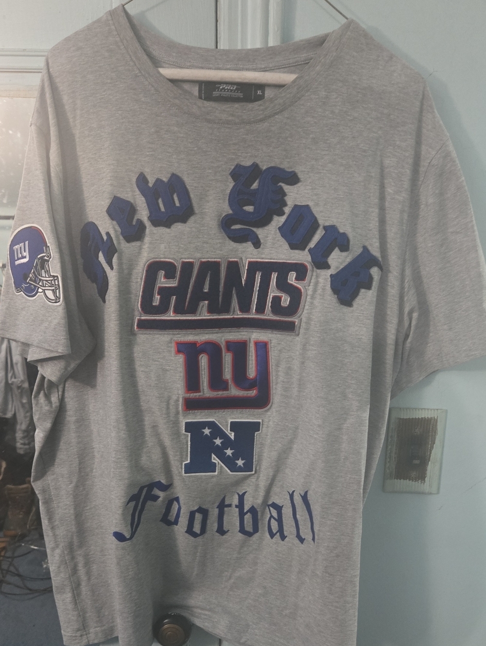 New York Giants Gray Short Sleeve Team T-Shirt